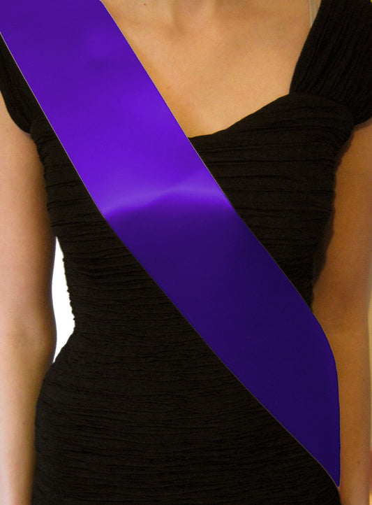 Make Your Own Sash 160cm - Purple