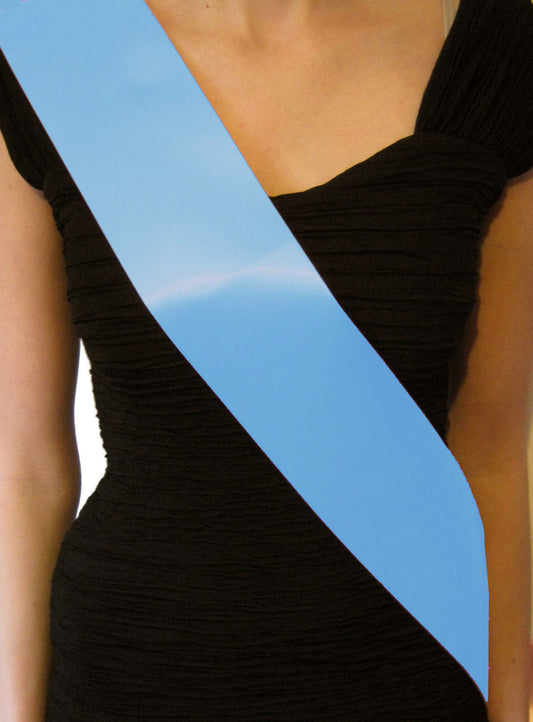 Make Your Own Sash 160cm - Baby Blue
