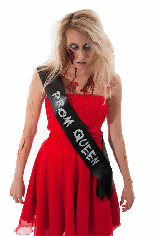 Zombie Prom Queen Sash
