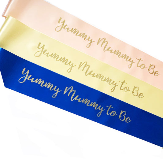 Yummy Mummy to Be Sash