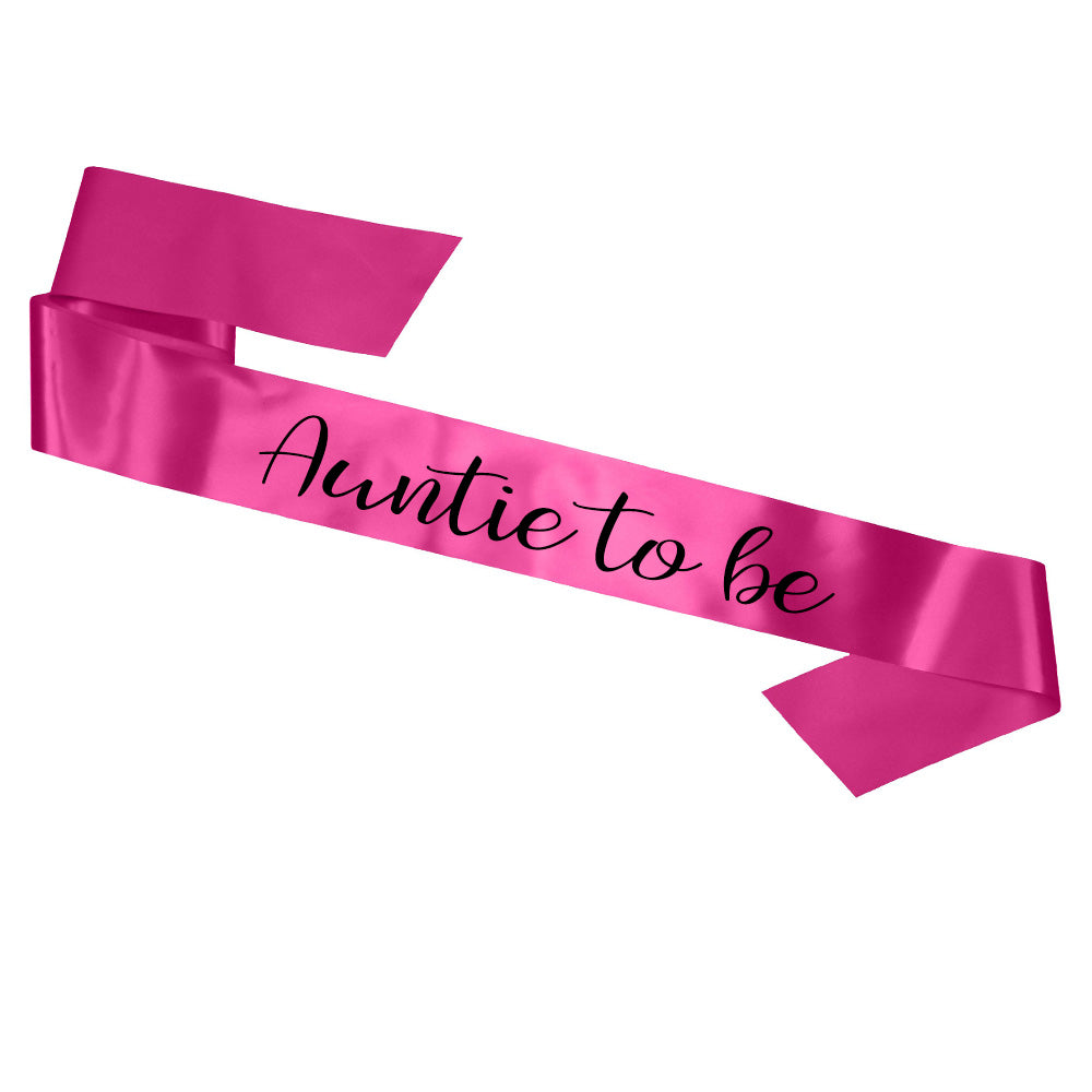 Auntie to be Sash