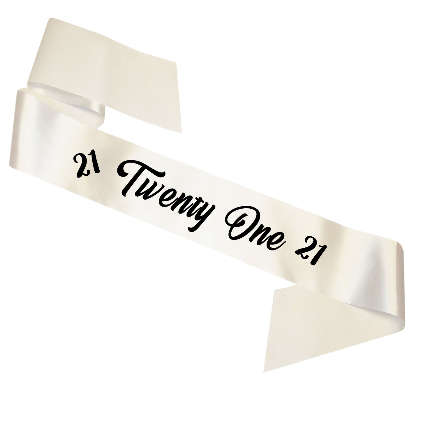 Twenty One Sash Ivory