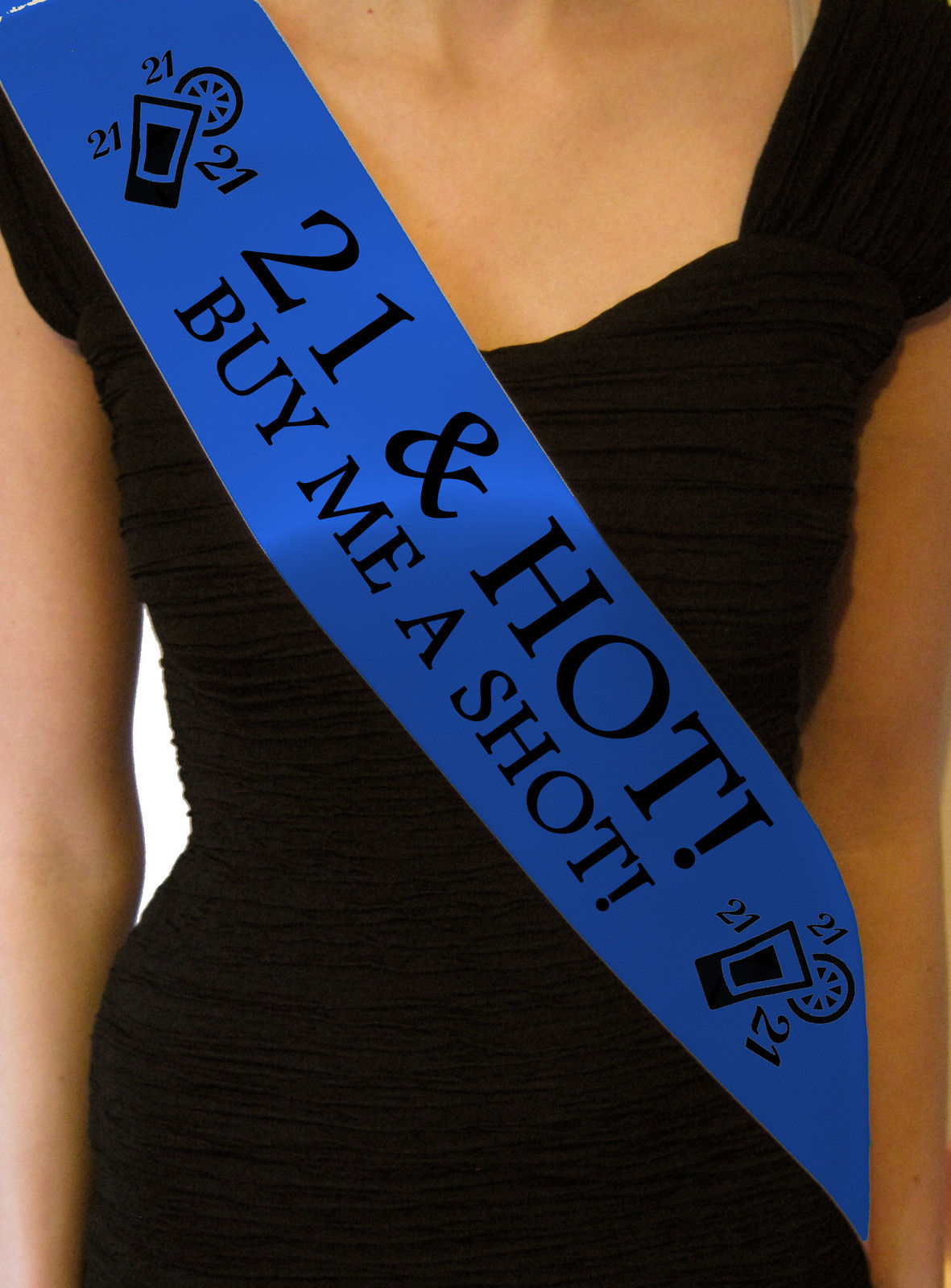 21 & Hot Party Sash