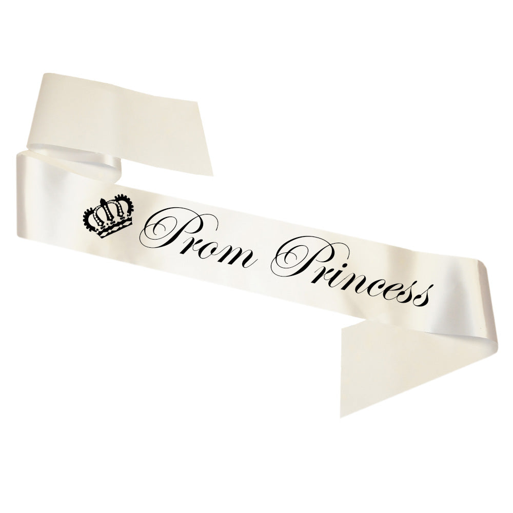 Prom Sashes - 160cm: Prince & Princess