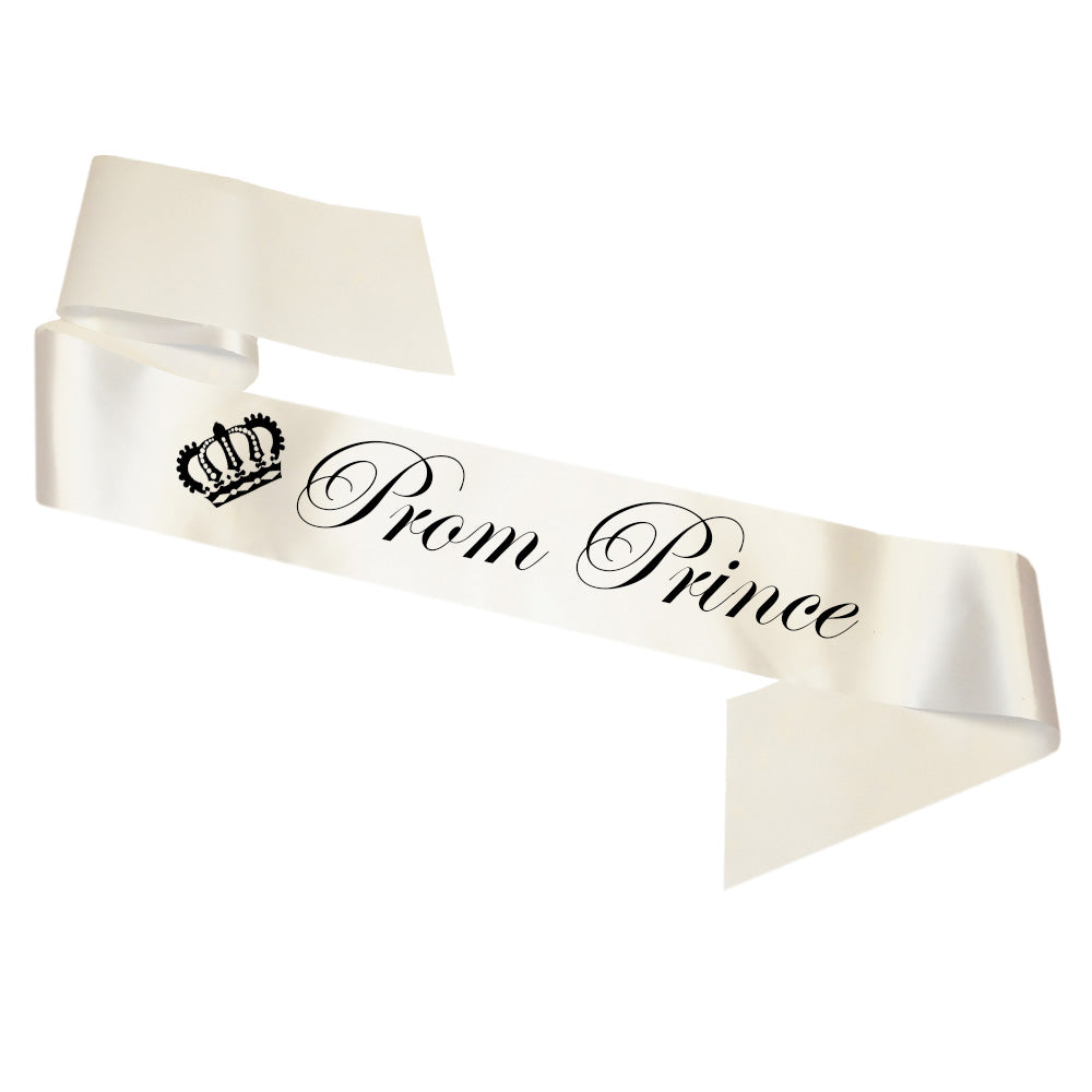 Prom Sashes - 160cm: Prince & Princess