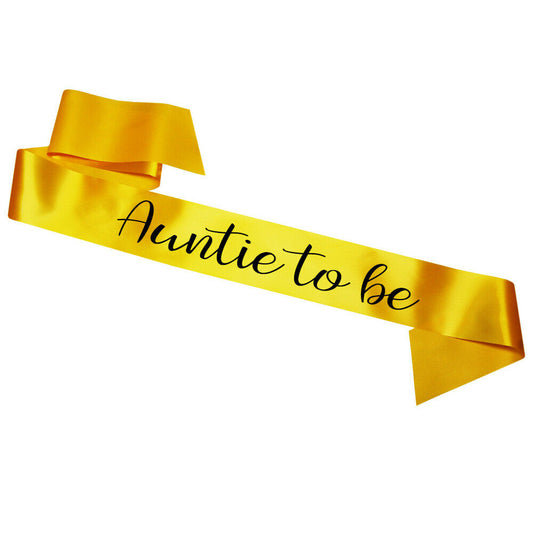 Auntie to be Sash