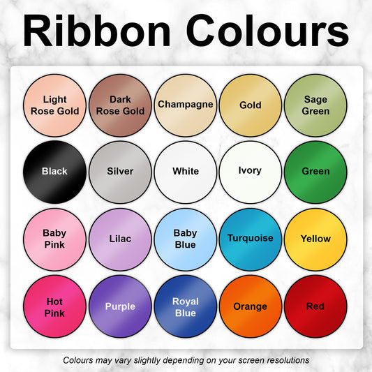 Personalised Plus Size Sash