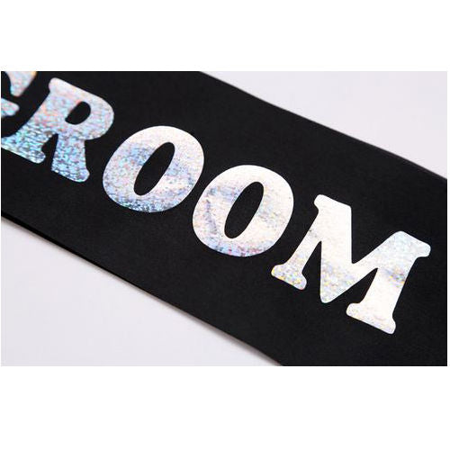 Groom to Be Sash