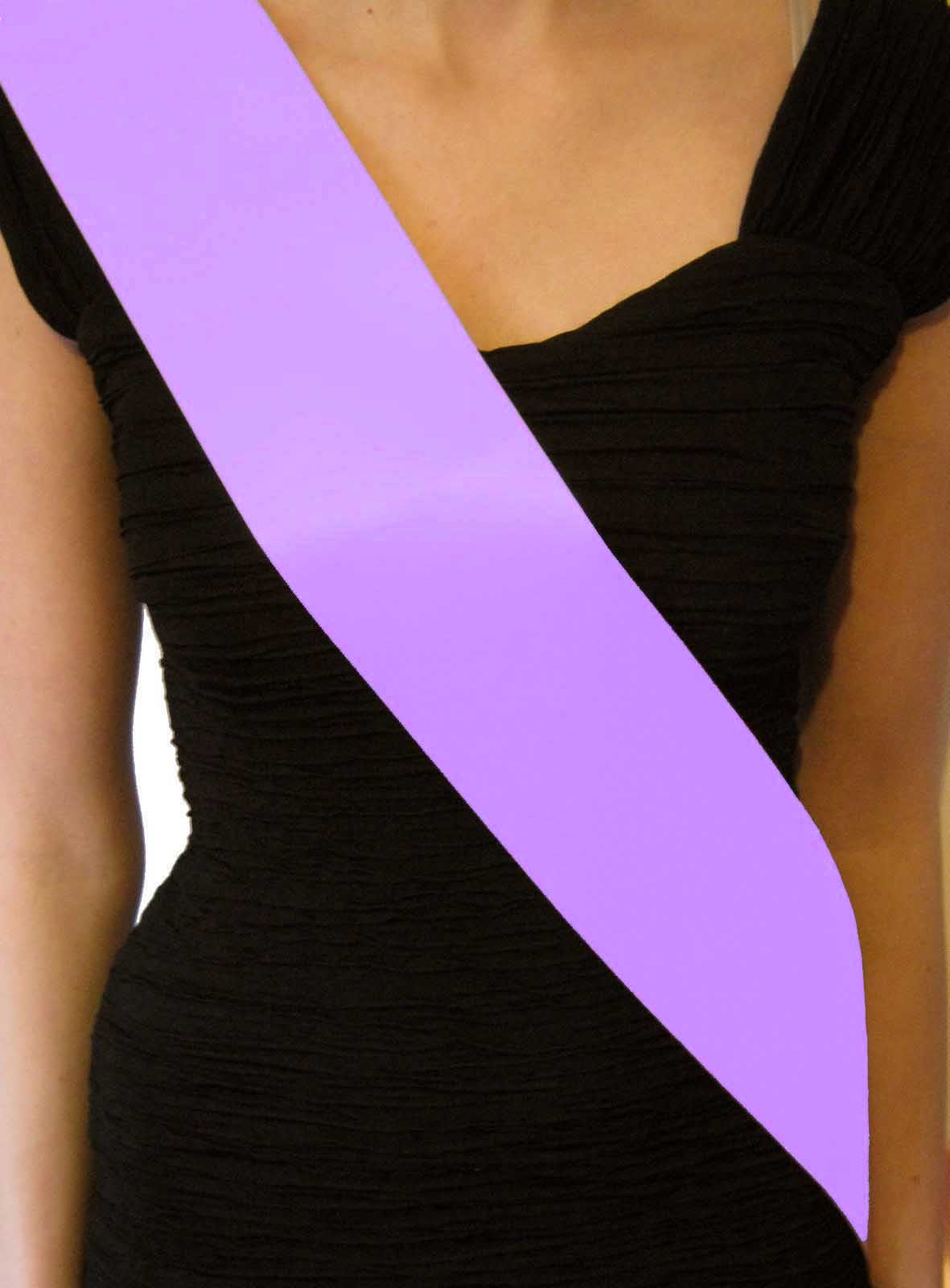 Make Your Own Sash 160cm - Lilac