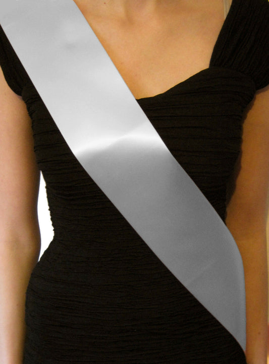 Make Your Own Sash 160cm - Silver