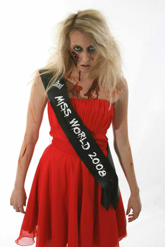 Zombie Prom Queen Sash