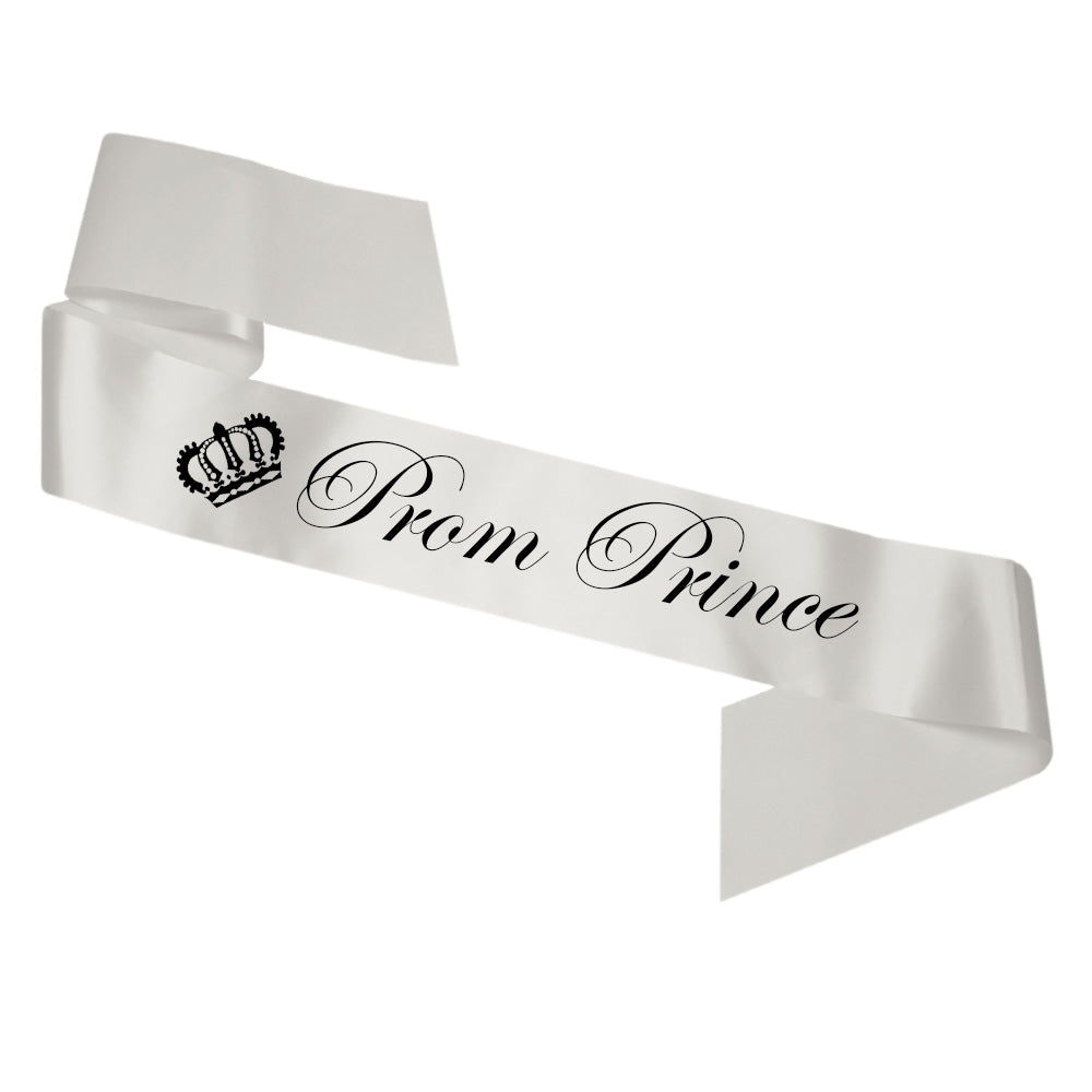 Prom Sashes - 160cm: Prince & Princess