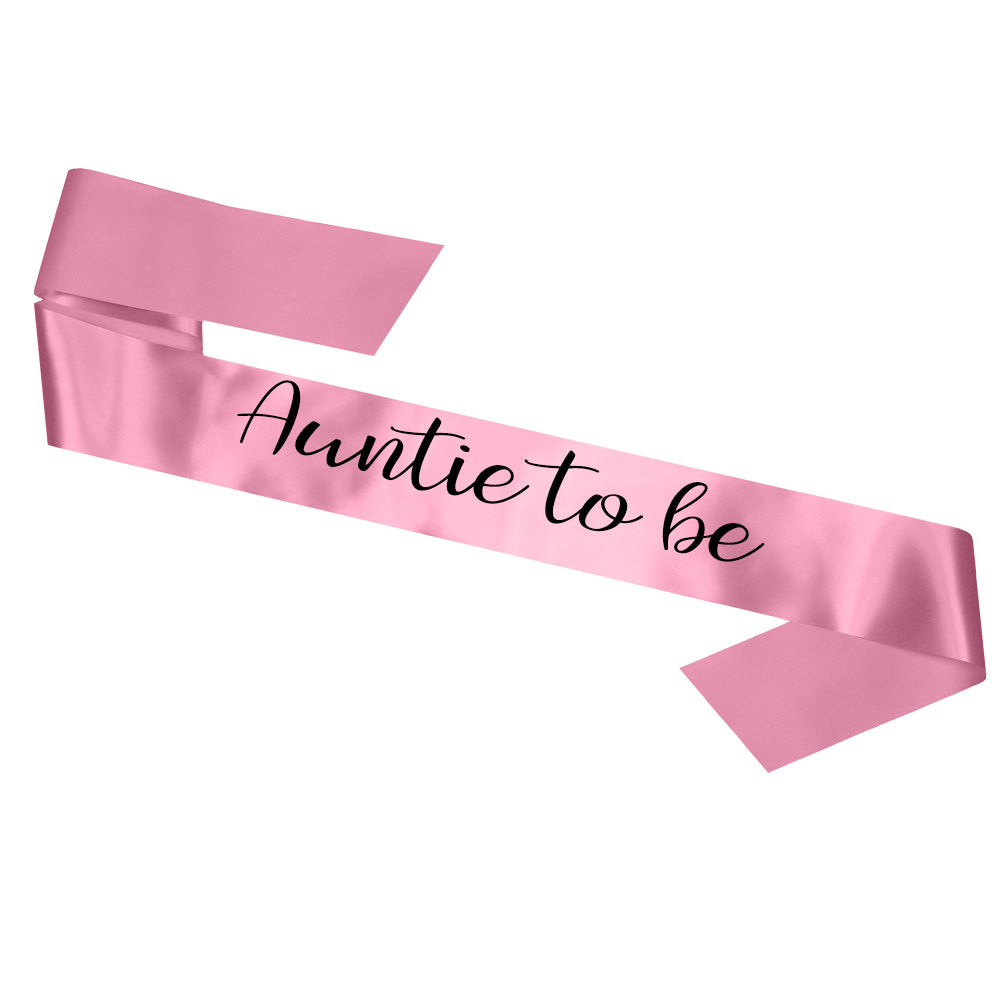 Auntie to be Sash