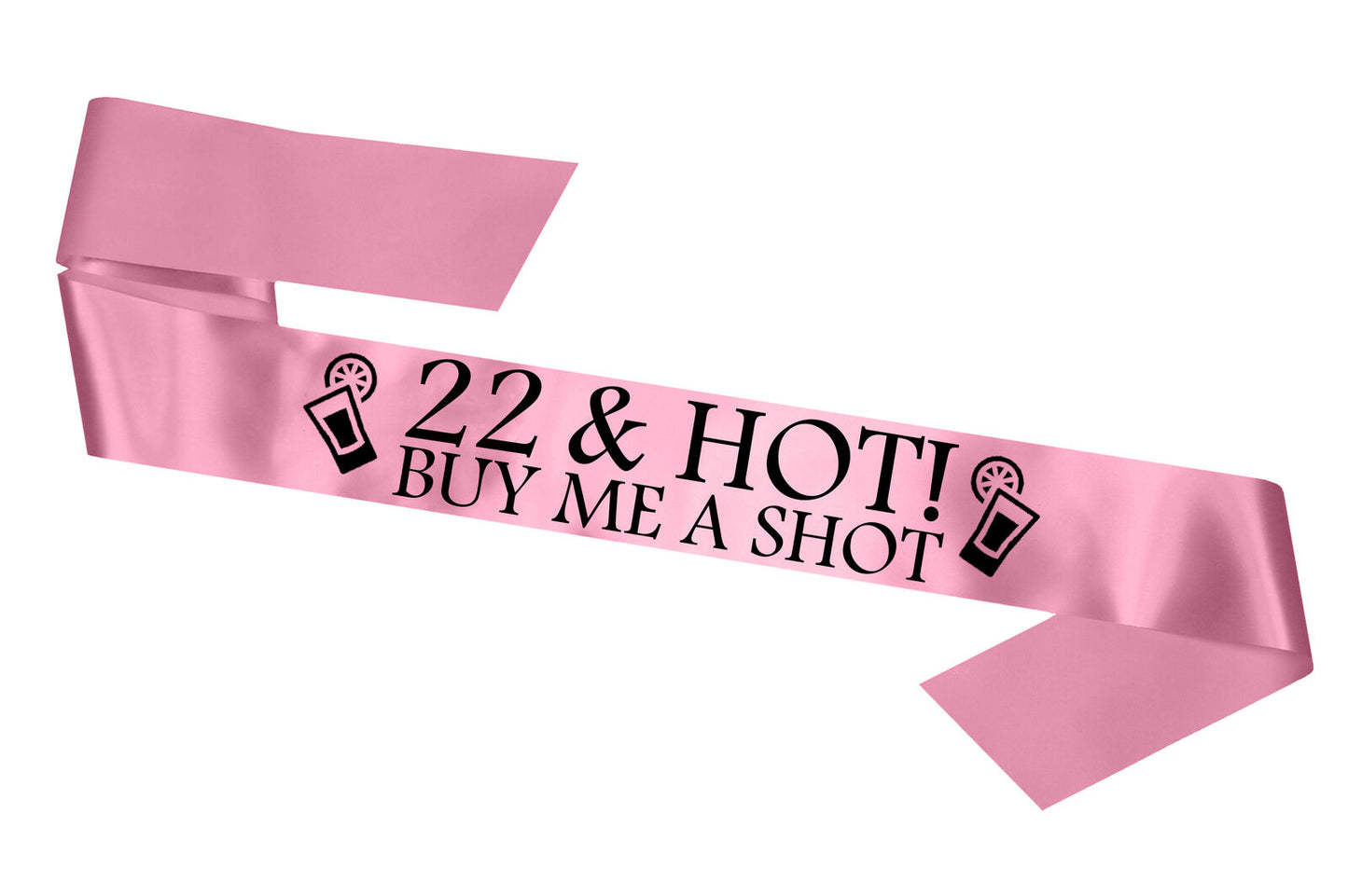Age & Hot Birthday Sash