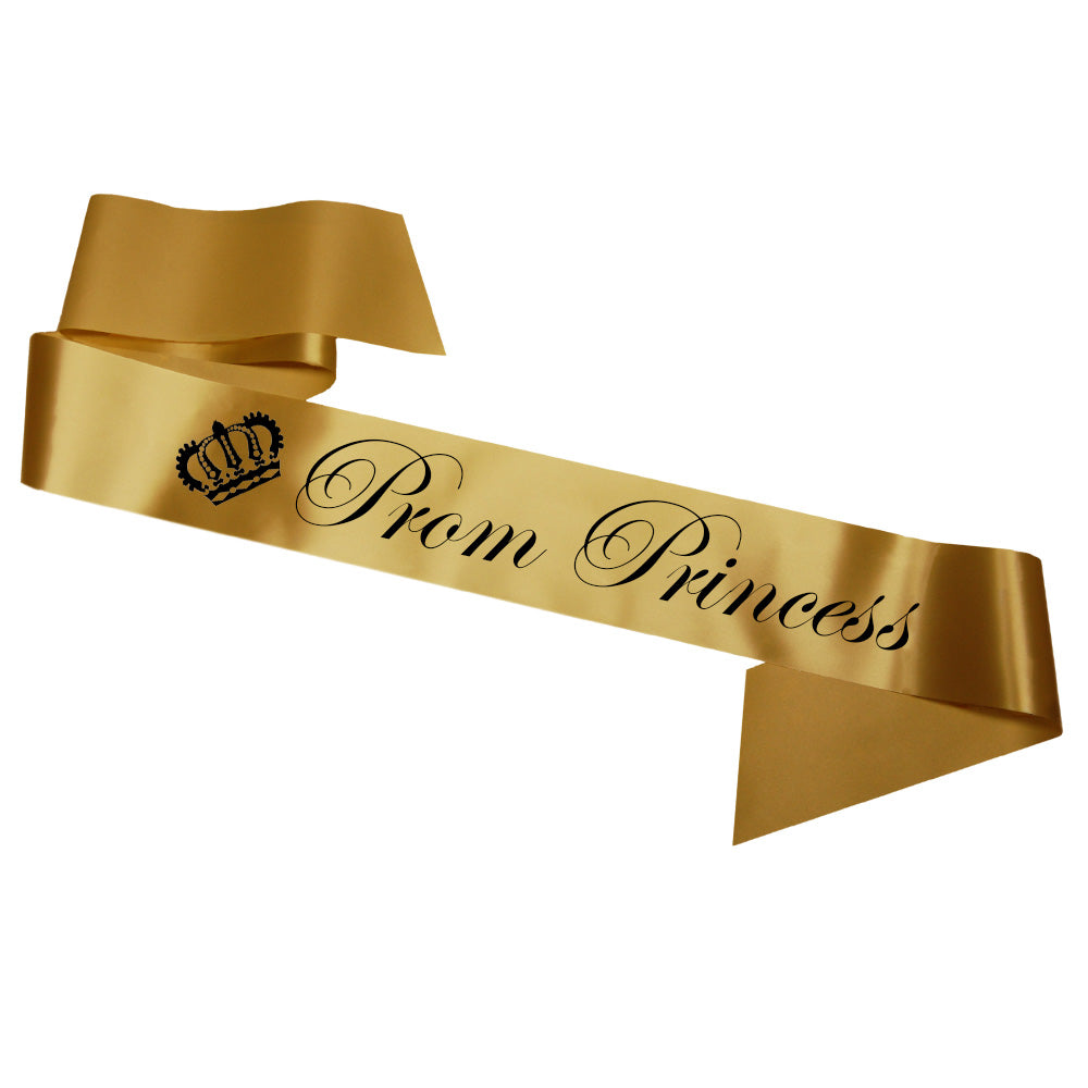 Prom Sashes - 160cm: Prince & Princess