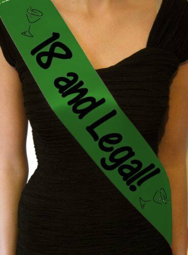 18 and Legal Sash