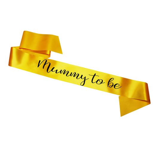 Mummy to Be Sash