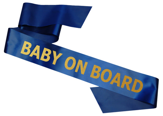 Baby on Board Sash