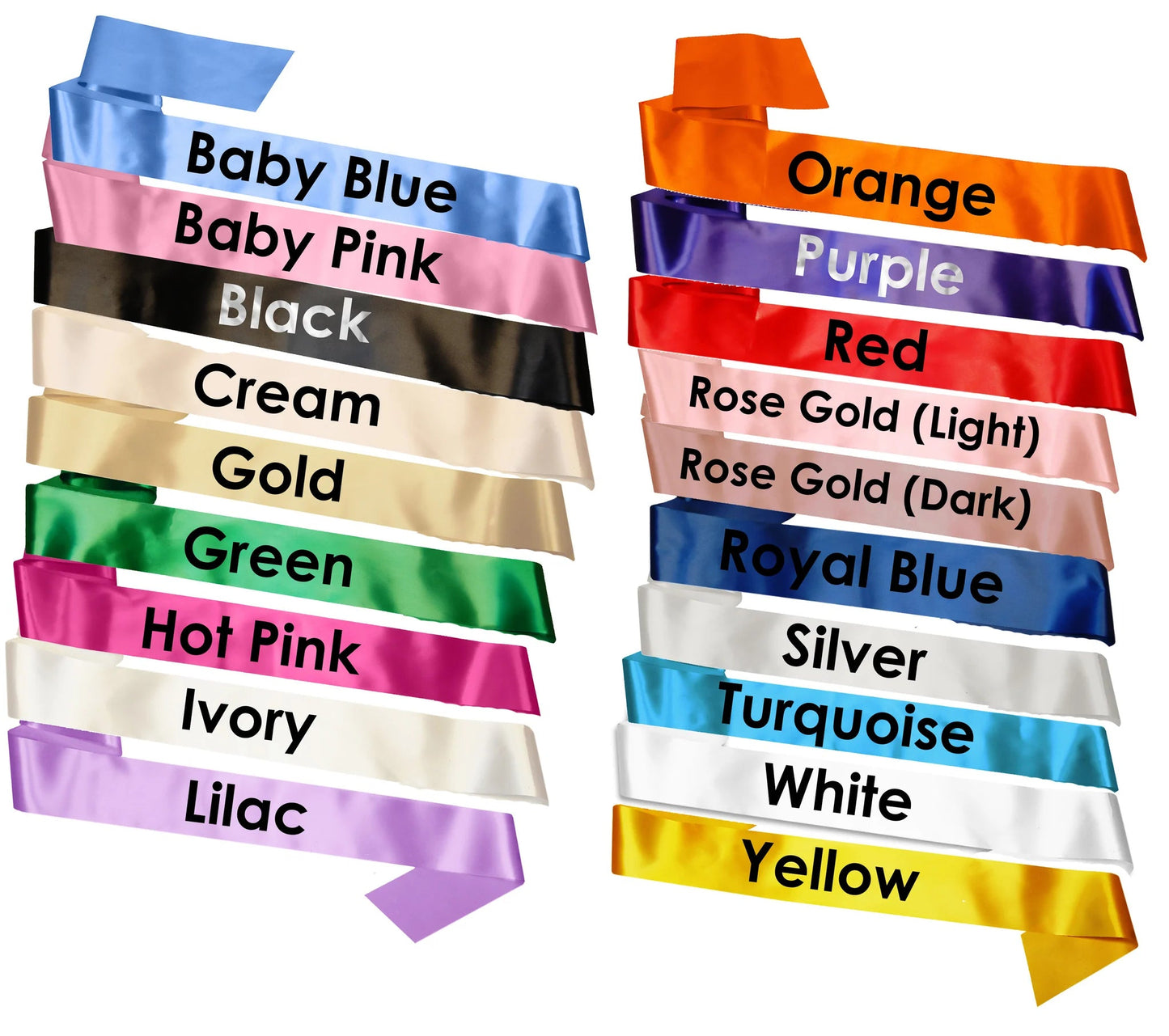 Personalised Name's 16th Birthday Sash