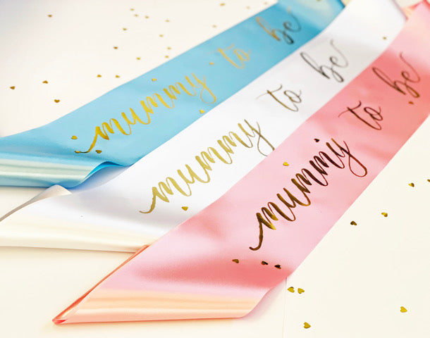 Mummy to Be Sash