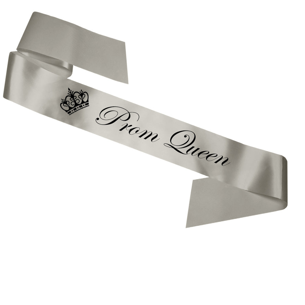 Prom King & Prom Queen Sashes