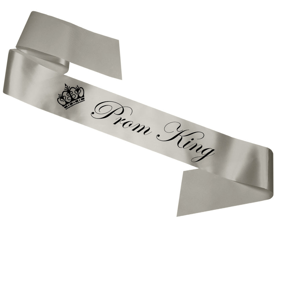 Prom King & Prom Queen Sashes