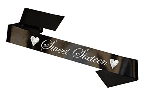 Sweet Sixteen Birthday Sash - Purple