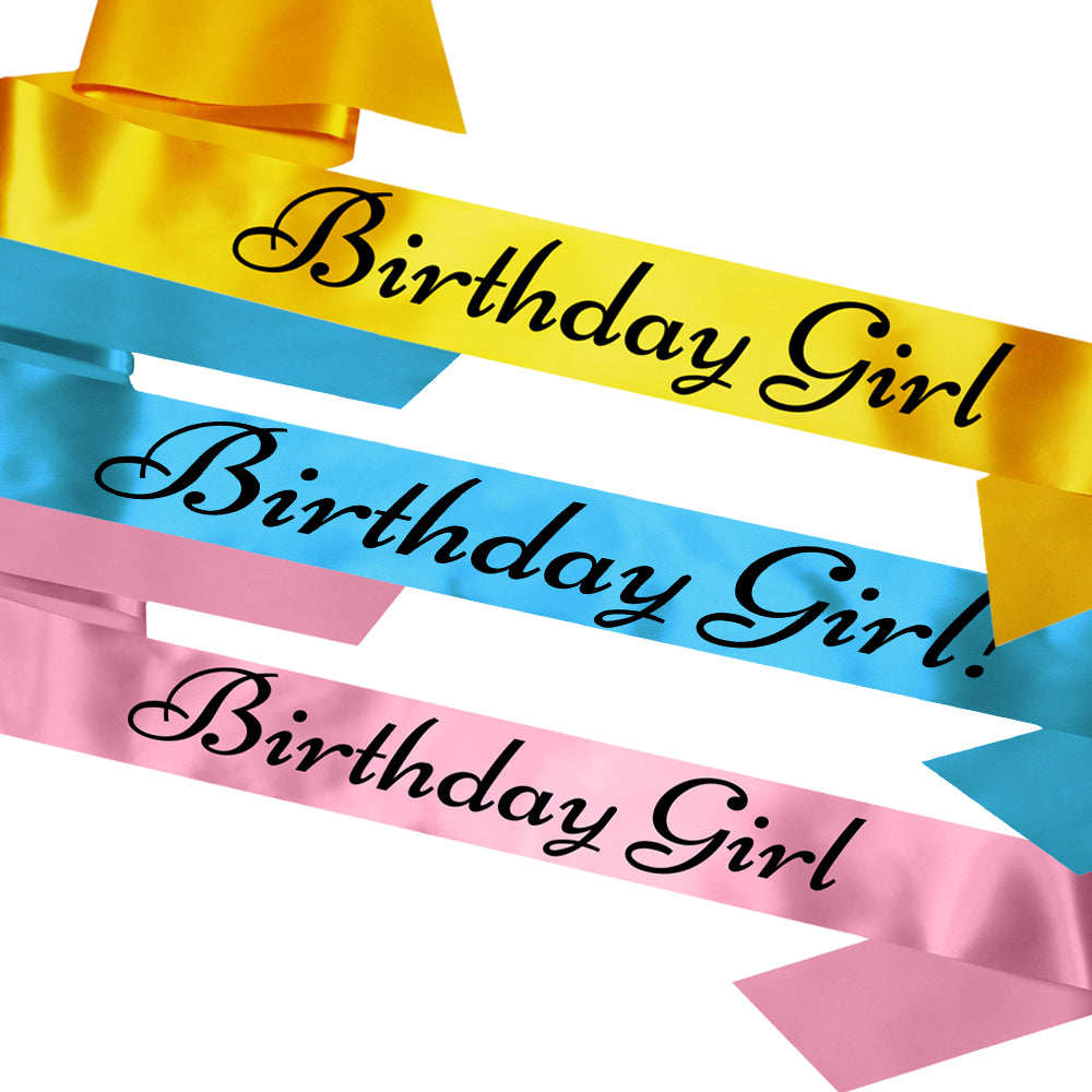 Birthday Girl Sash - 160cm