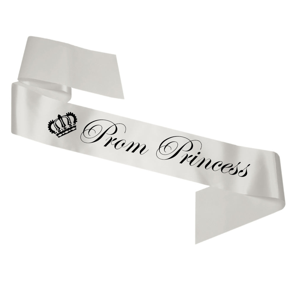Prom Sashes - 160cm: Prince & Princess
