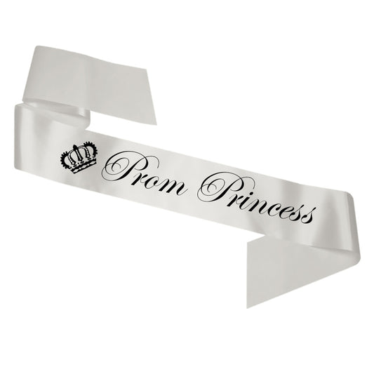Prom Sashes - 160cm: Prince & Princess