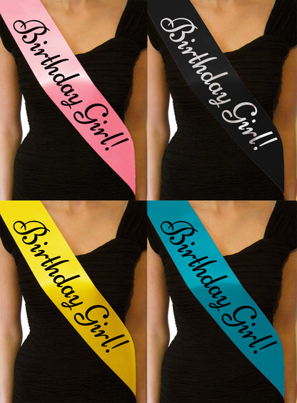 Birthday Girl Sash - 160cm