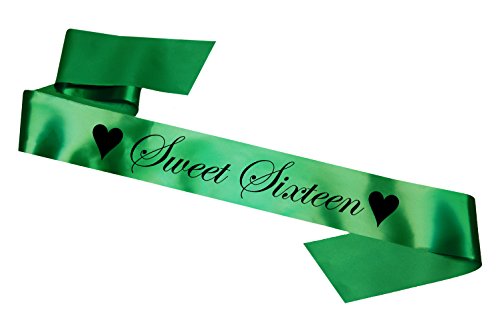 Sweet Sixteen Birthday Sash - Purple