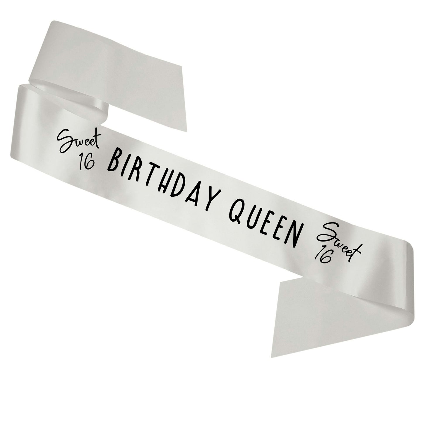 Birthday Queen Sweet Sixteen - Silver